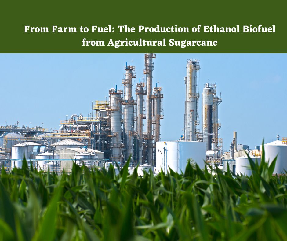 From Farm to Fuel The Production of Ethanol Biofuel from Agricultural Sugarcane